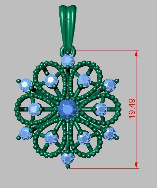My Exclusive Pendant model 3D 0151 printable model9ol19n 3D print model_19