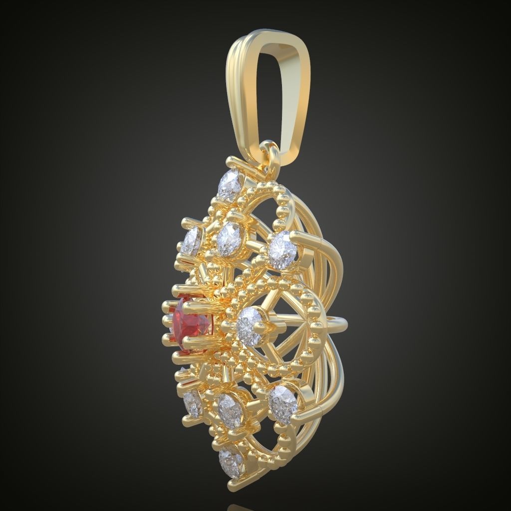 My Exclusive Pendant model 3D 0151 printable model9ol19n 3D print model_8