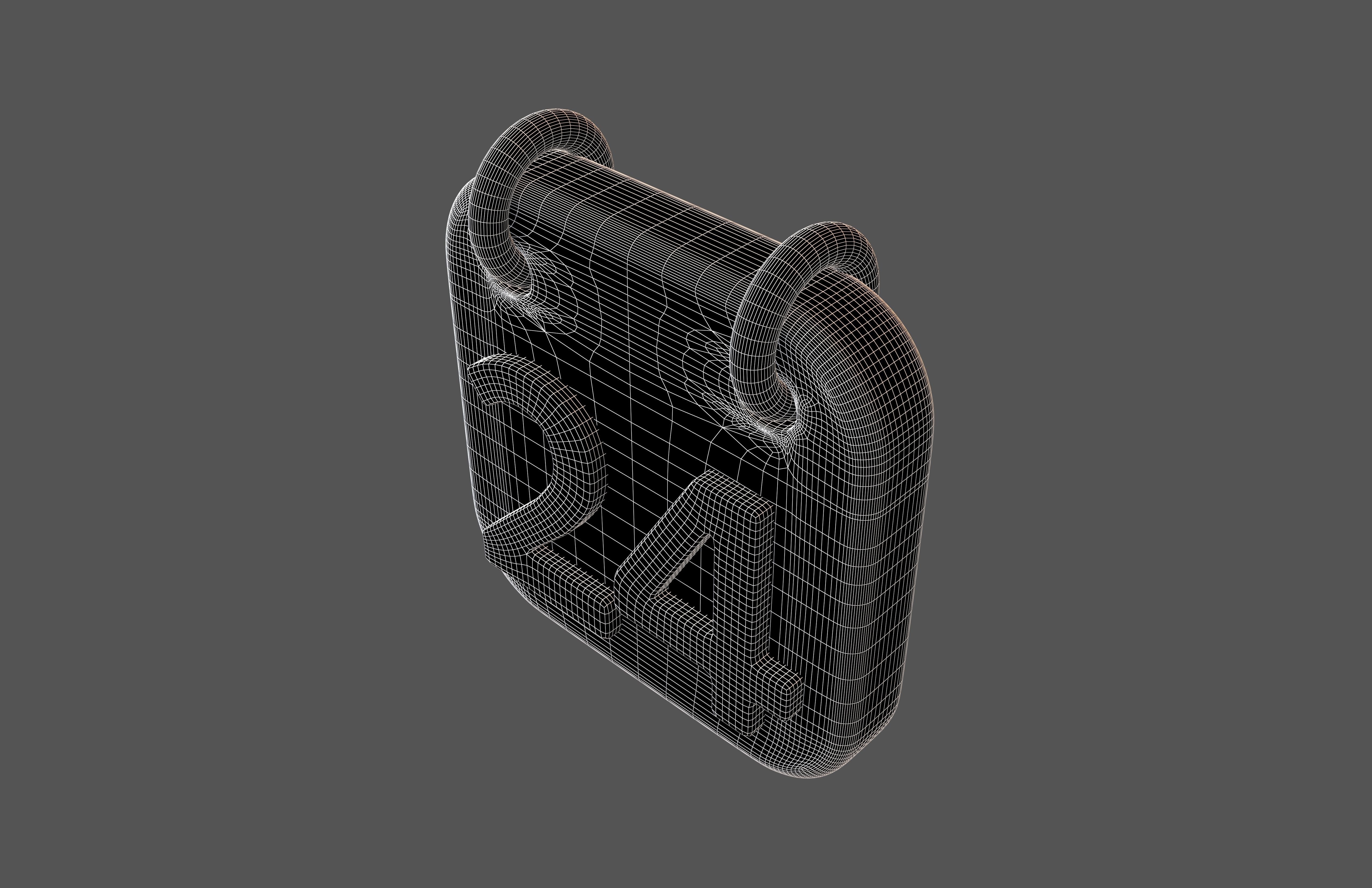 Calendar Icon 24 v1 001 Low-poly 3D model_4