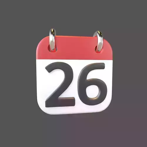 Calendar Icon 26 v1 001