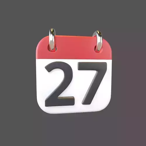 Calendar Icon 27 v1 001