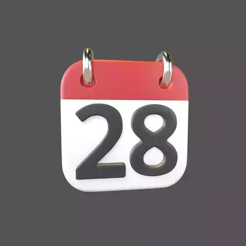 Calendar Icon 28 v1 001