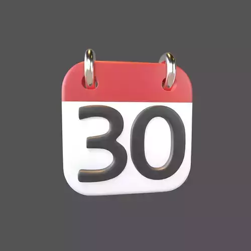 Calendar Icon 30 v1 001