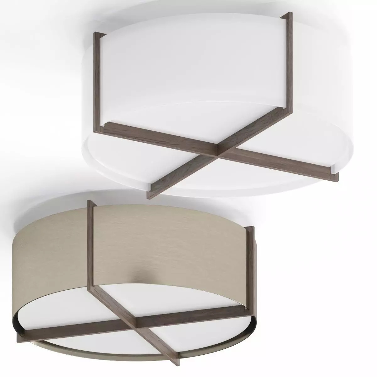 CERNO Cerno Plura Flush Mount Ceiling Lamp 3D model_0