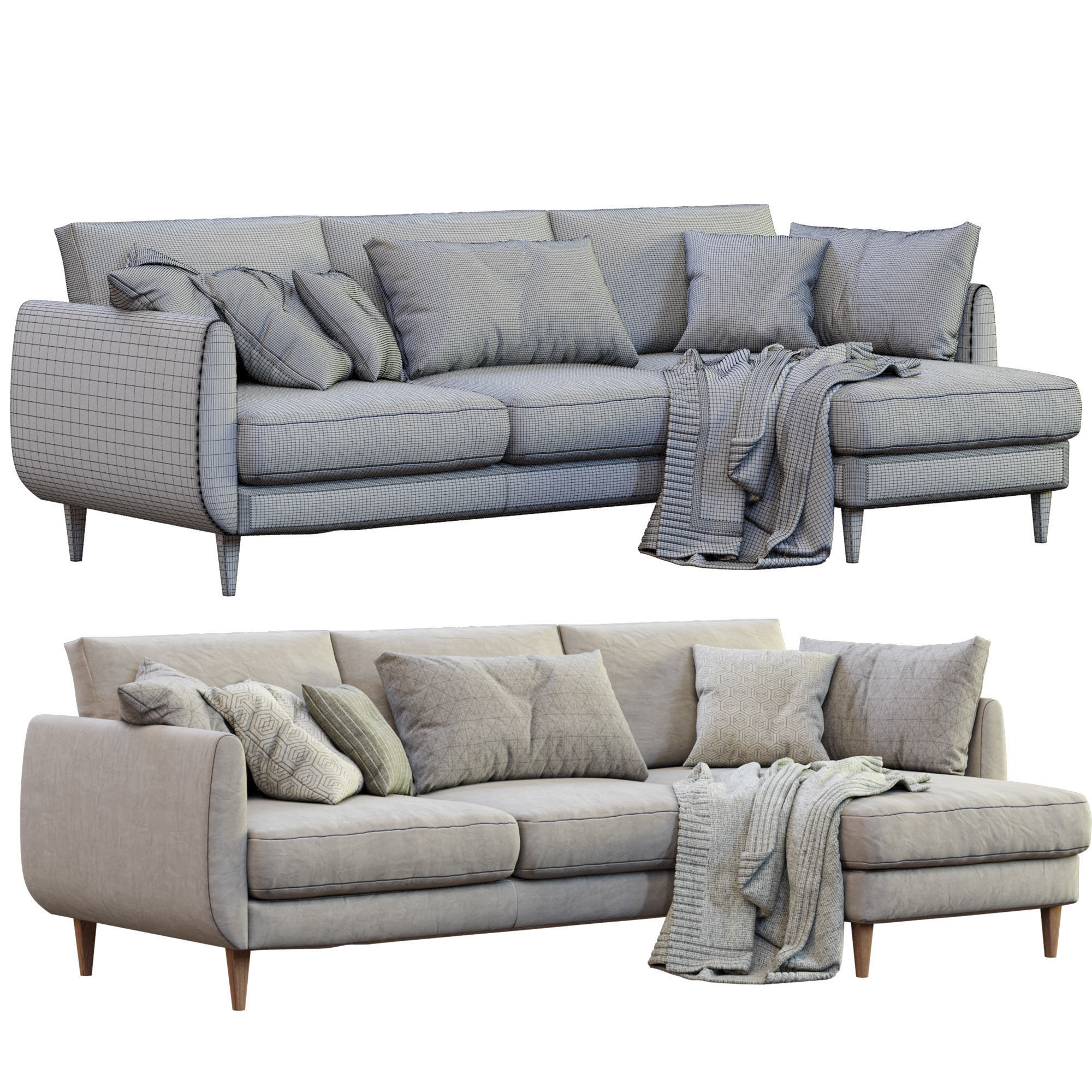 Smedstorp Sofa By Ikea  3D model_9