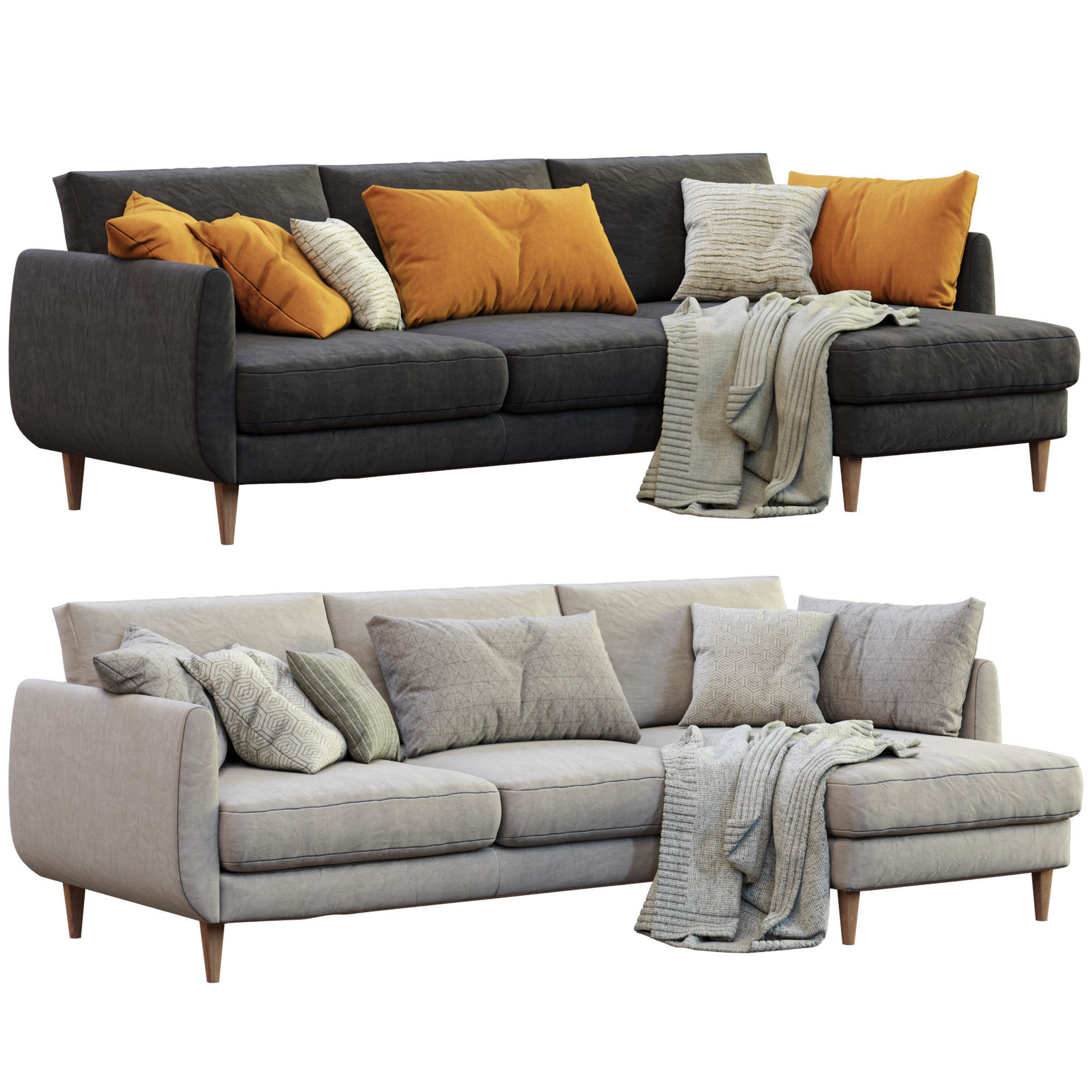 Smedstorp Sofa By Ikea  3D model_7