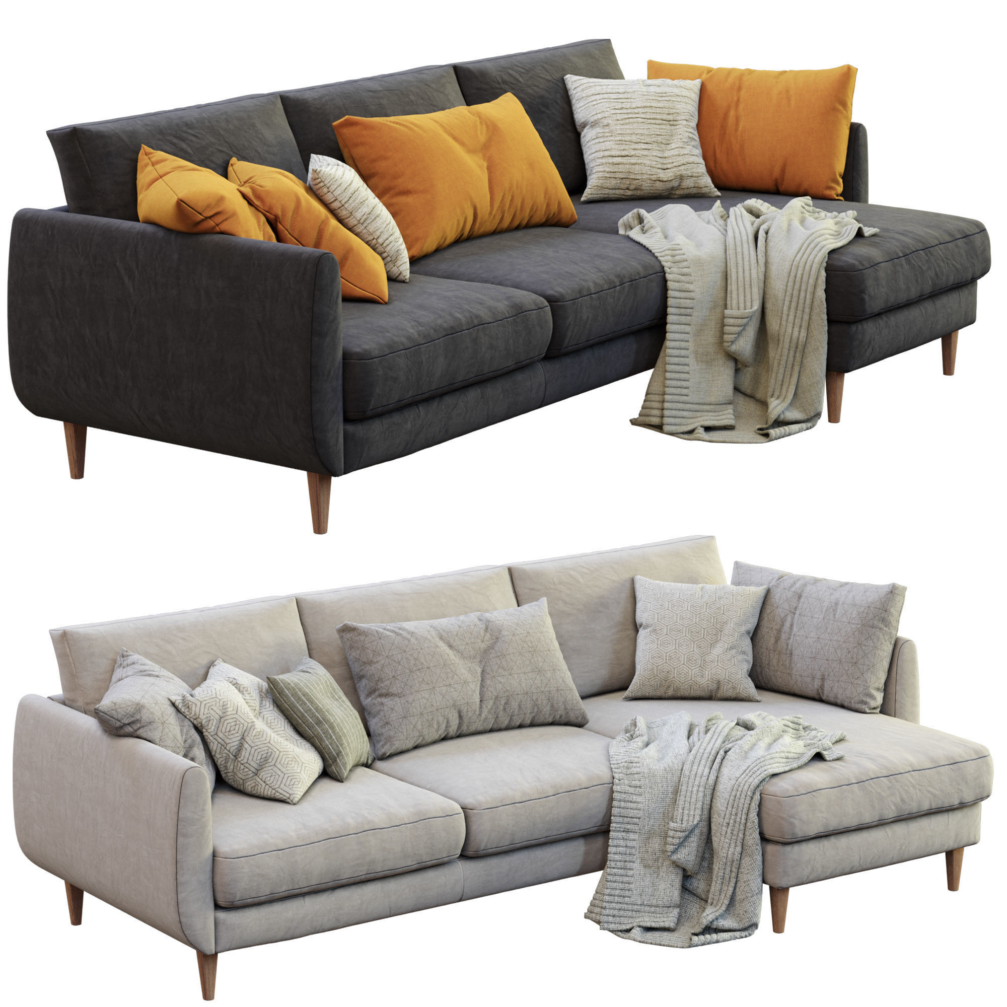 Smedstorp Sofa By Ikea  3D model_8