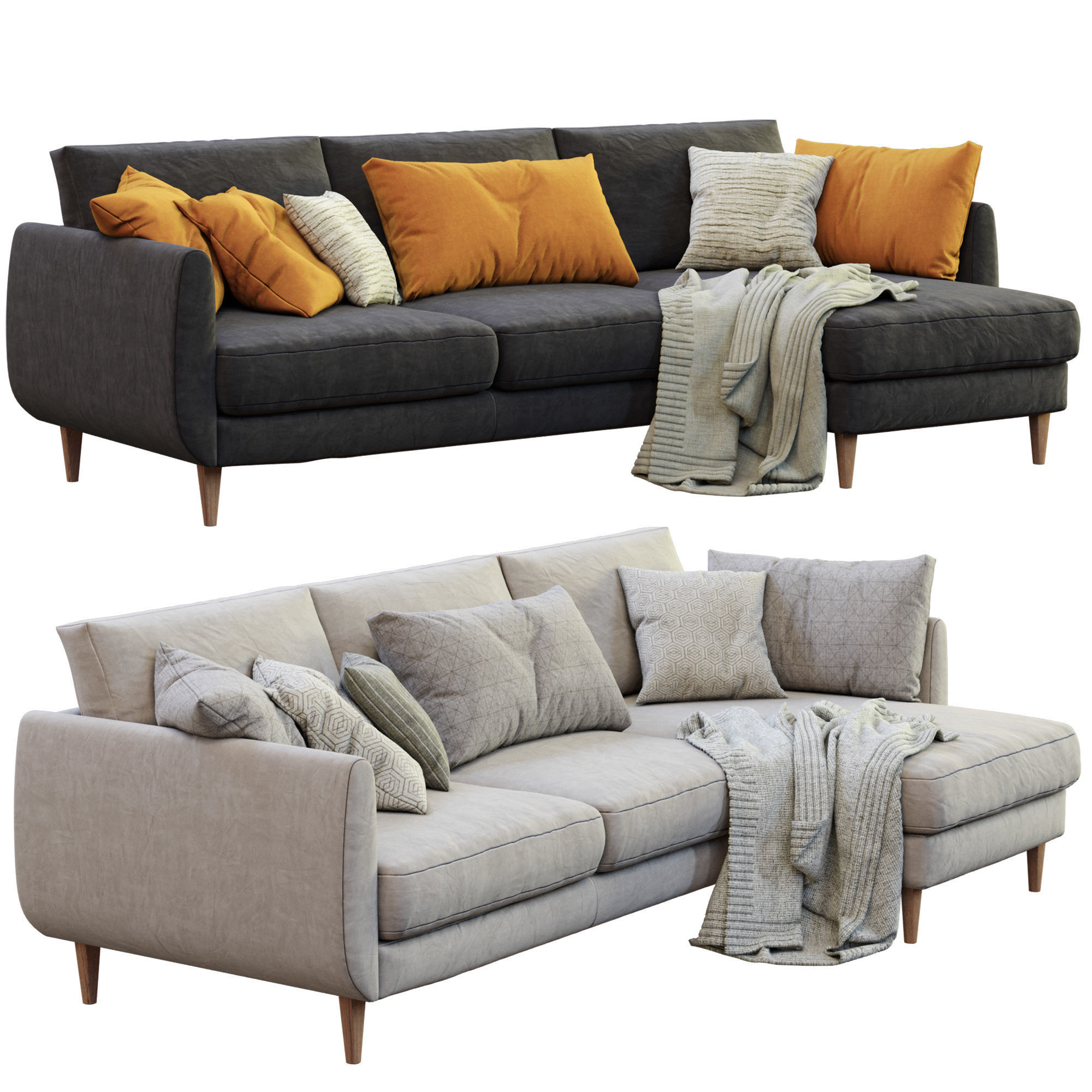 Smedstorp Sofa By Ikea  3D model_6