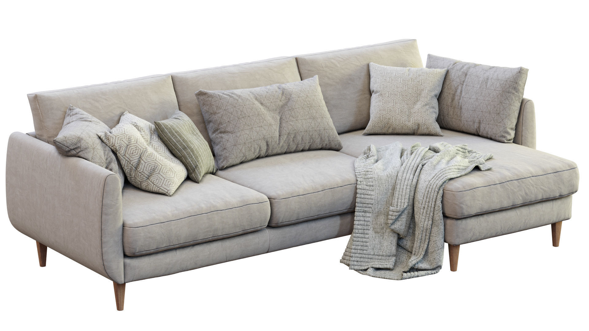 Smedstorp Sofa By Ikea  3D model_11