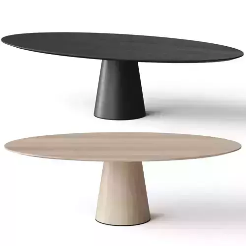 Materic Oval Porro by Piero Lissoni Dining Table