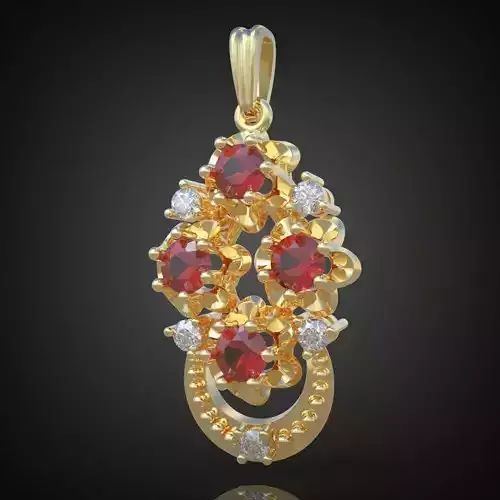 My Exclusive Pendant model 3D 0154 printable model5--