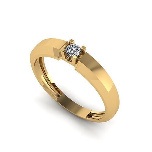 wedding engagement women ring 3dm 3D print model