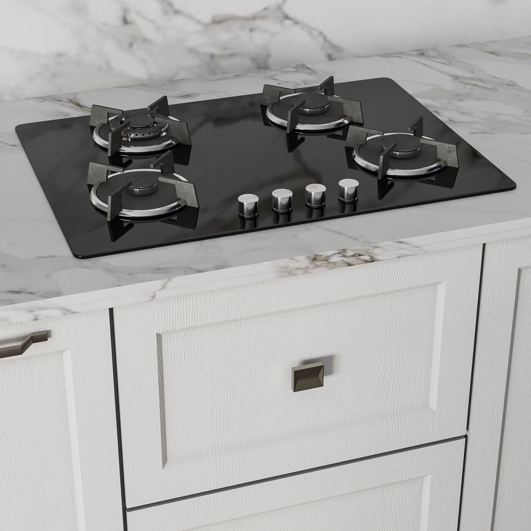 kitchen03 kitchen with cabinets and marble counter tops 3D model_3