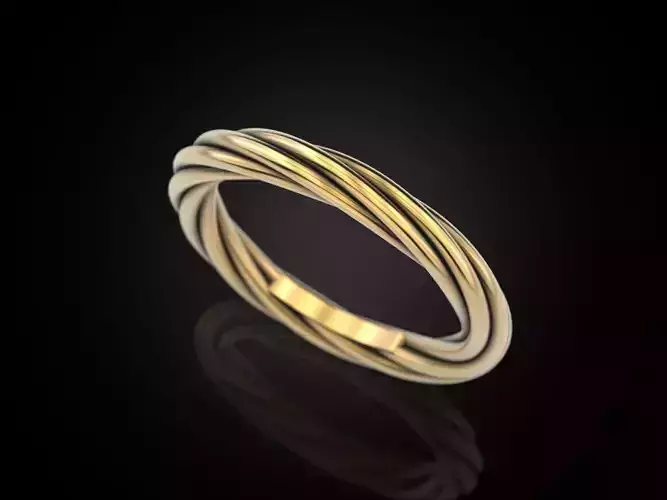 Ring rope 1 3D print model
