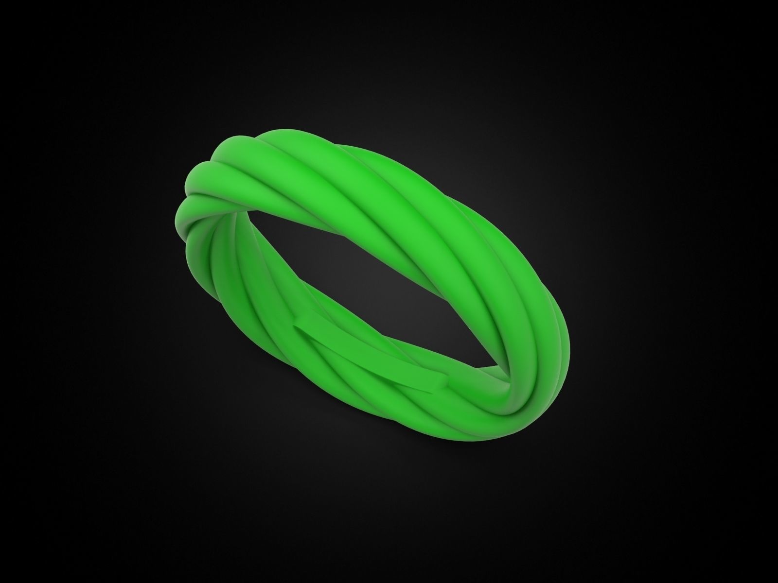 Ring rope 2 3D print model_4