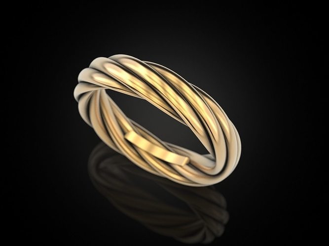 Ring rope 2 3D print model