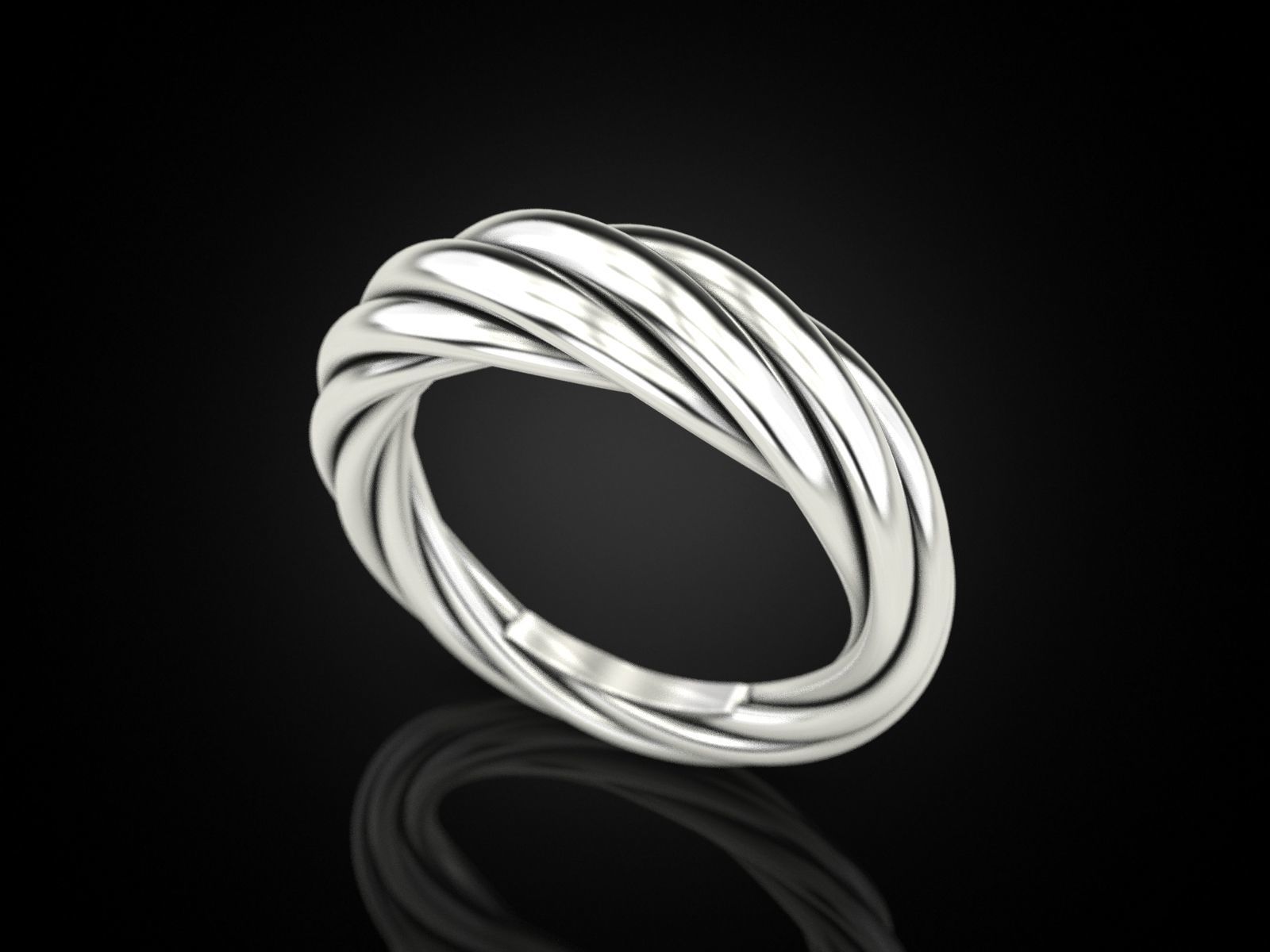 Ring rope 3 3D print model_3
