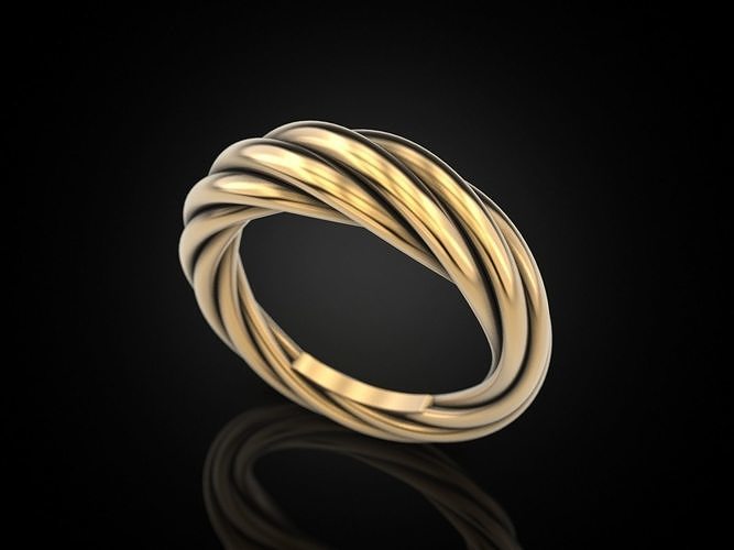 Ring rope 3 3D print model
