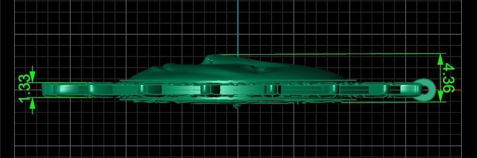  sun pendant all-seeing eye of the sun 3D print model_6