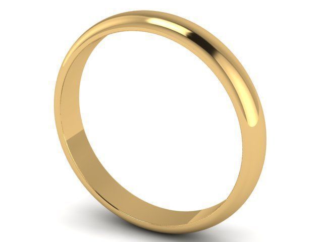 wedding rings 3D print model_3