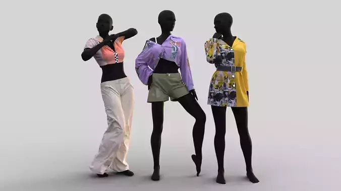 New Realistic Female Outfits