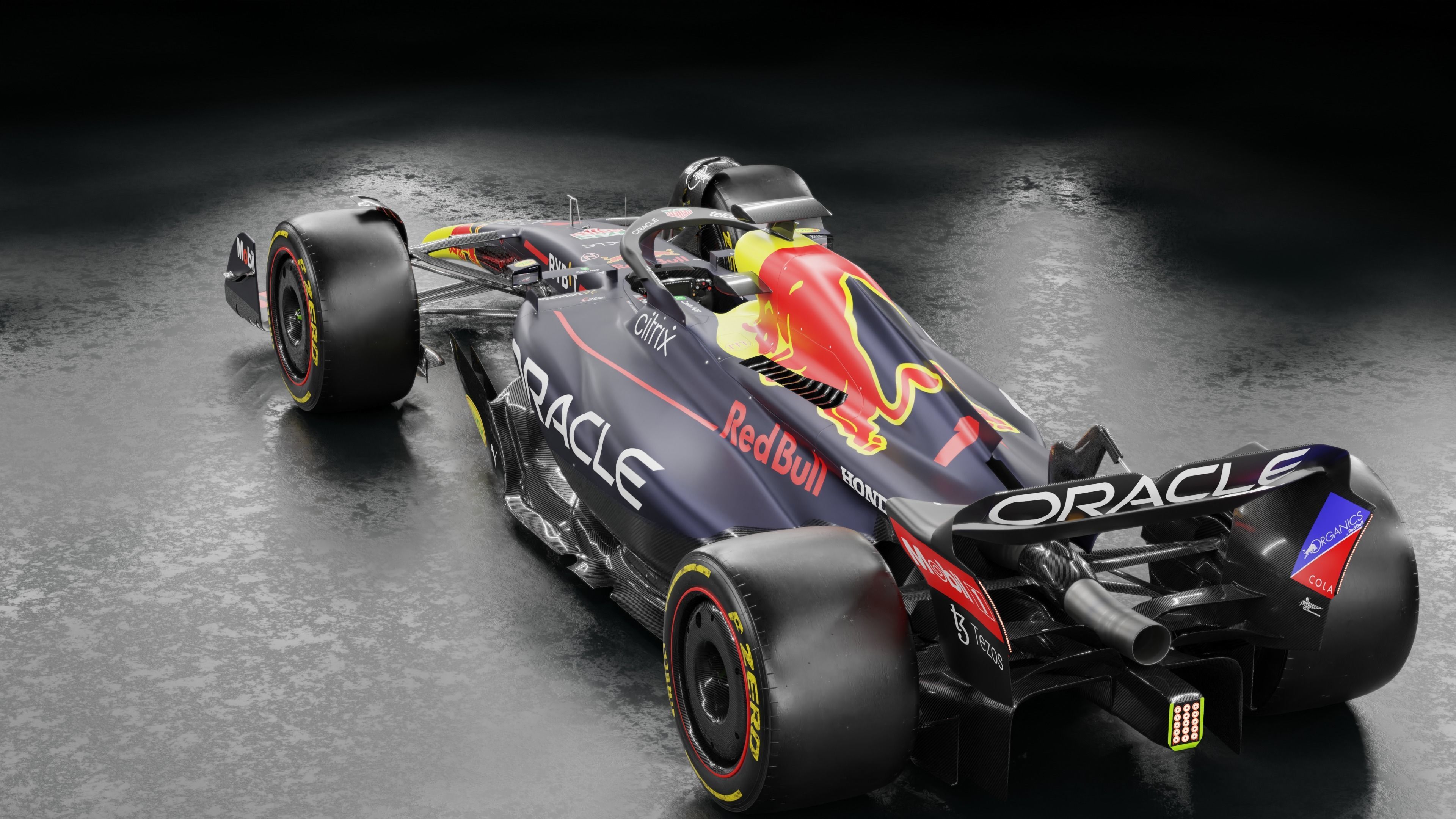 f1 2022 Red Bull RB18 Low-poly 3D model_3