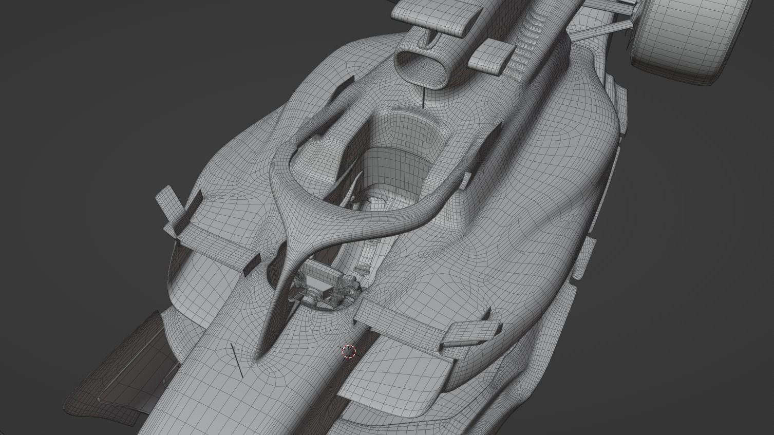 f1 2022 Red Bull RB18 Low-poly 3D model_20