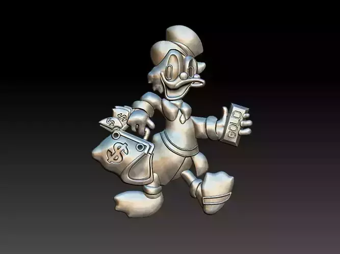Scrooge McDuck - Tio Patinhas 3D print model