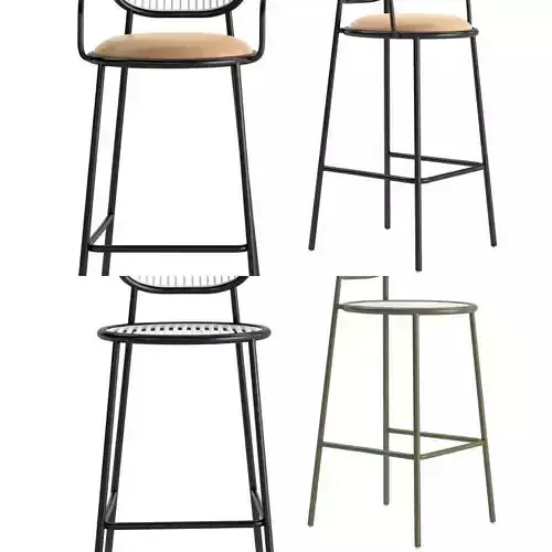Furniture set  stools collection 007