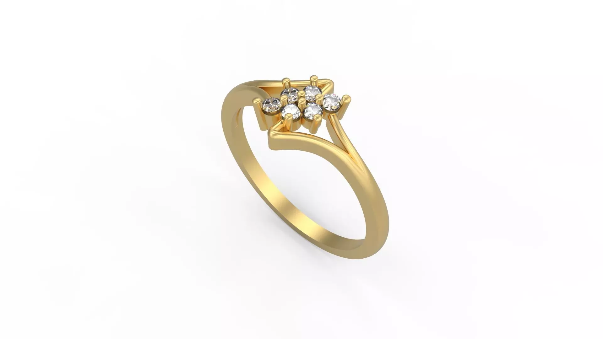 Minimalist Ring 359 3D print model_0