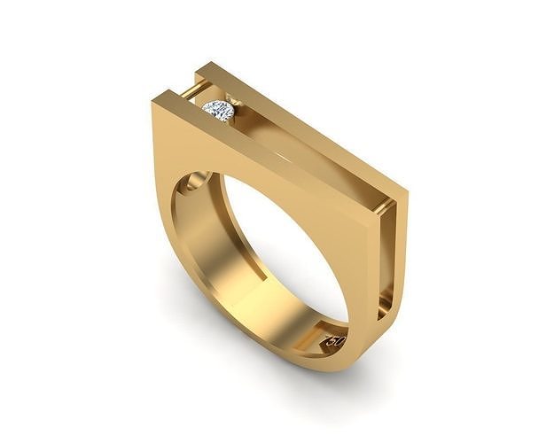 Jewelry ring 323 3D print model