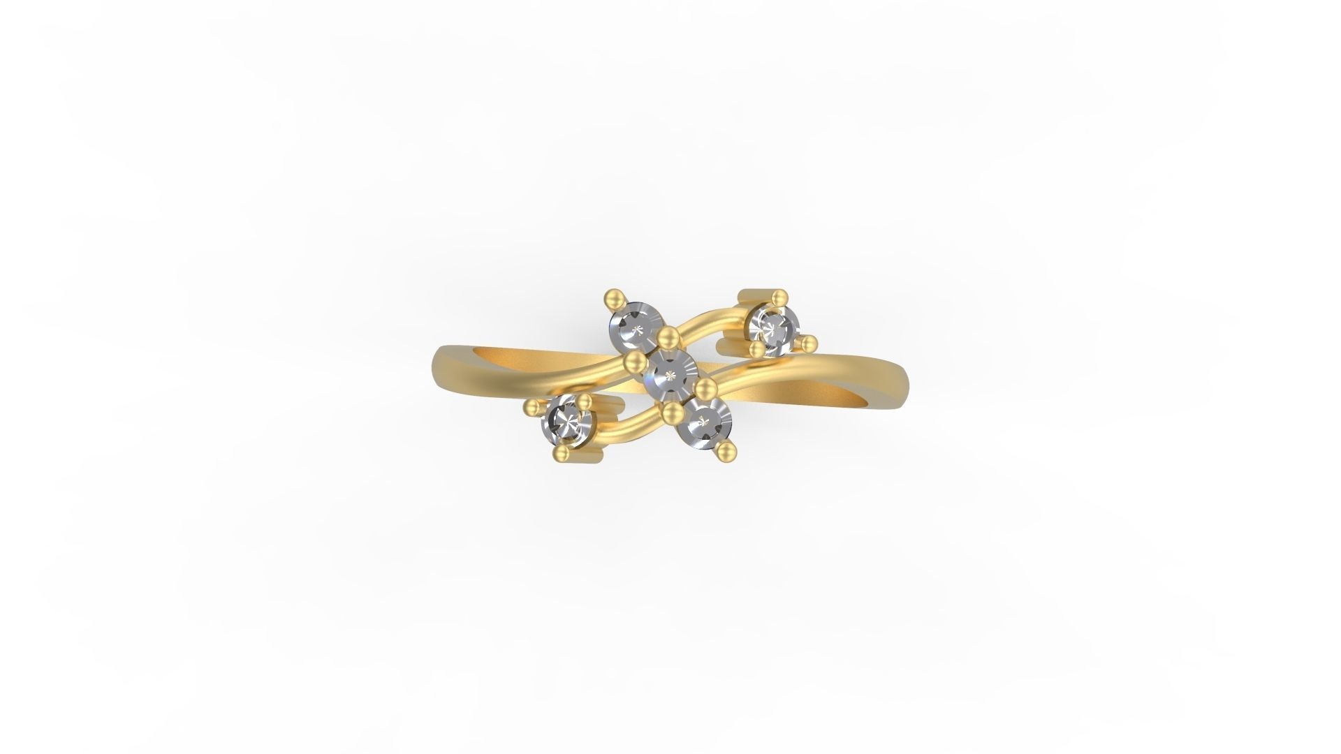 Minimalist Ring 373 3D print model_4