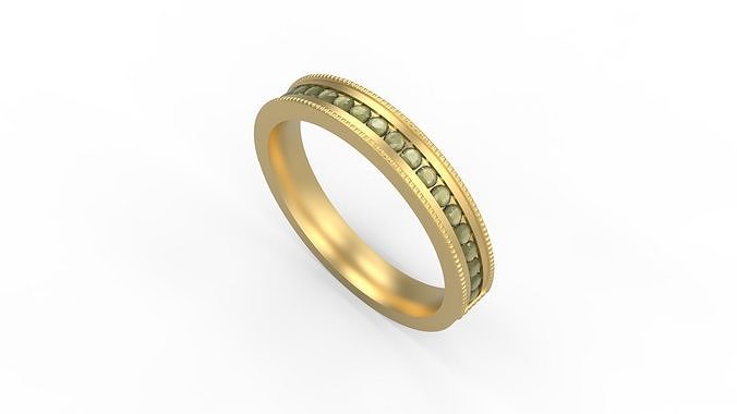 Minimalist Ring 377 3D print model