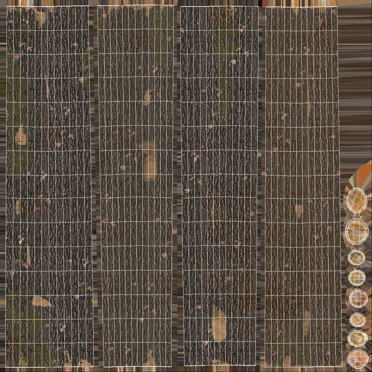 Einride Electric Autonomous Logging Truck Rigged 3D model_25