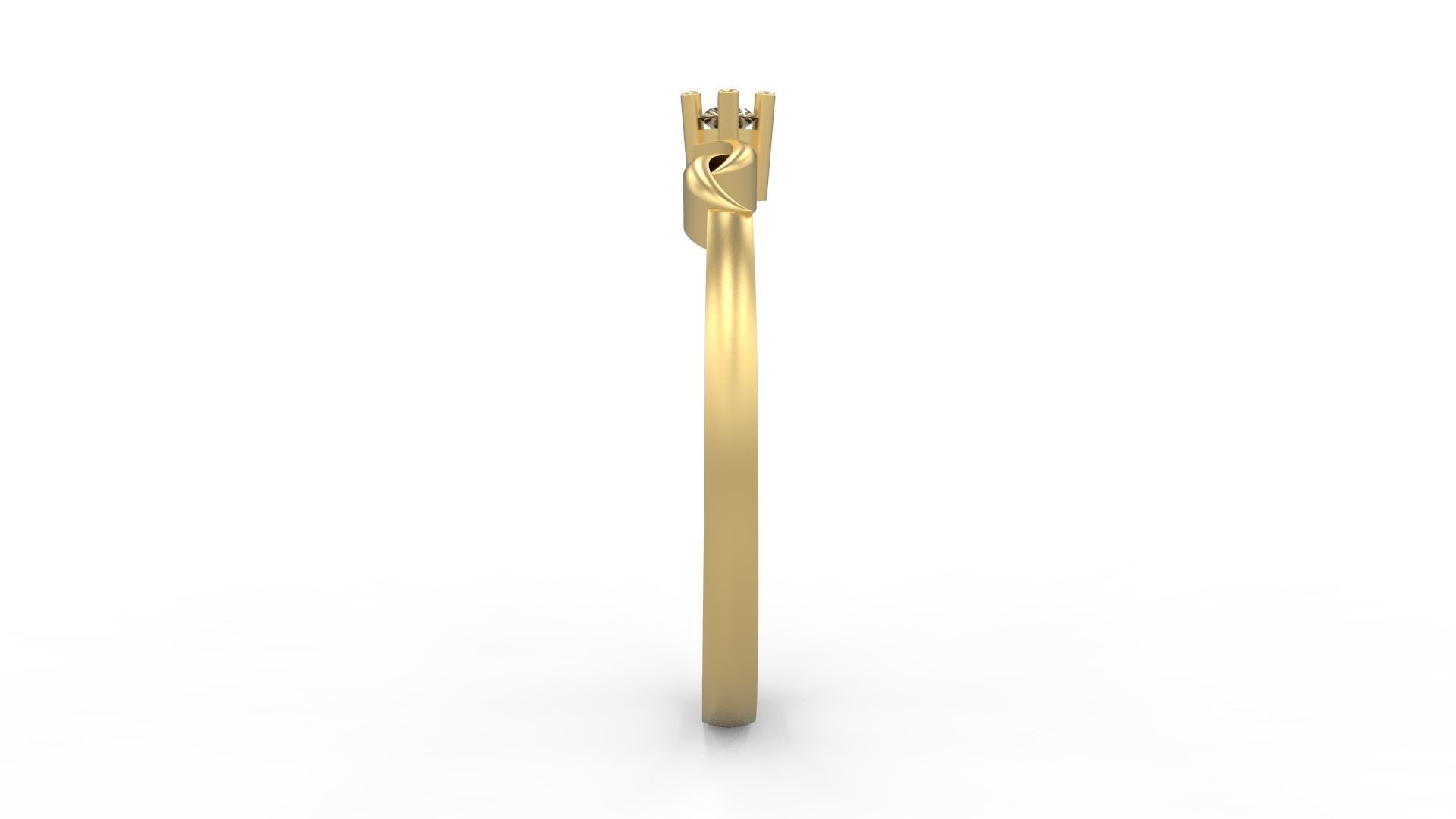 Minimalist Ring 380 3D print model_3