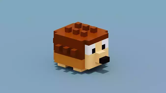 Voxel Hedgehog