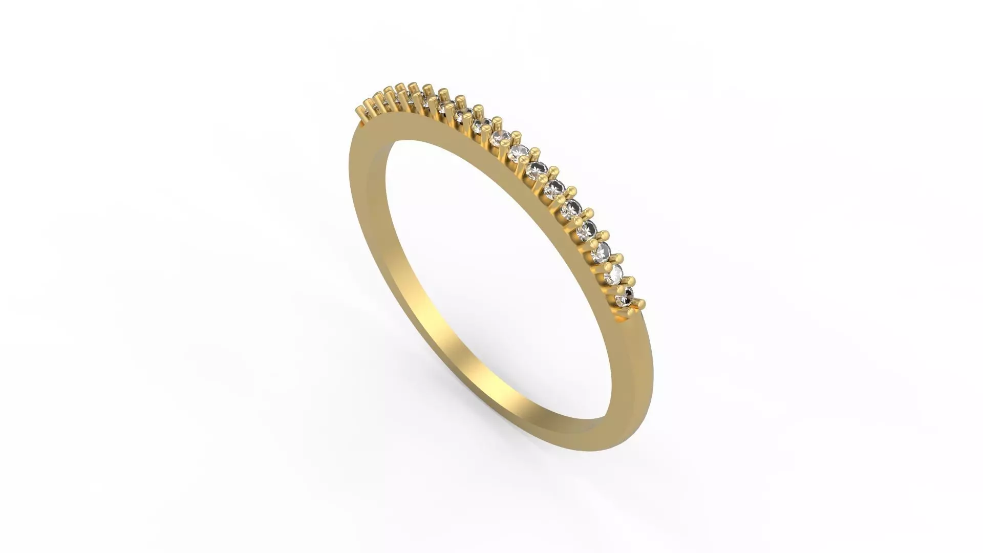 Minimalist Ring 385 3D print model_0