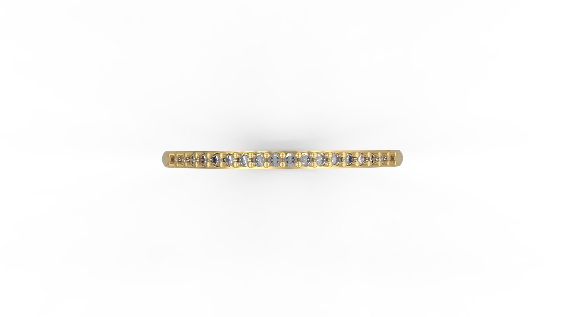 Minimalist Ring 385 3D print model_4