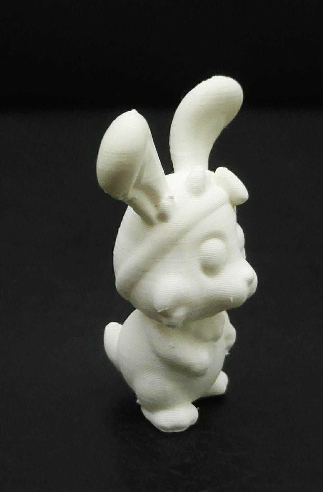 Bunny Hair Bow 3D print model_9