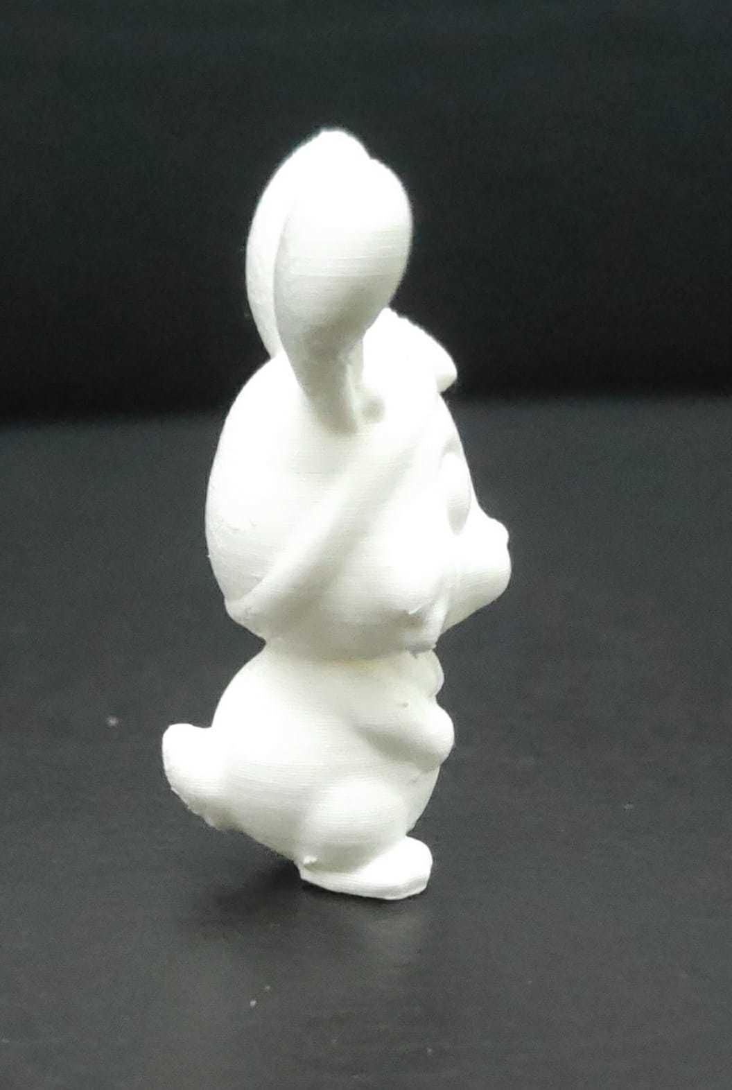 Bunny Hair Bow 3D print model_8