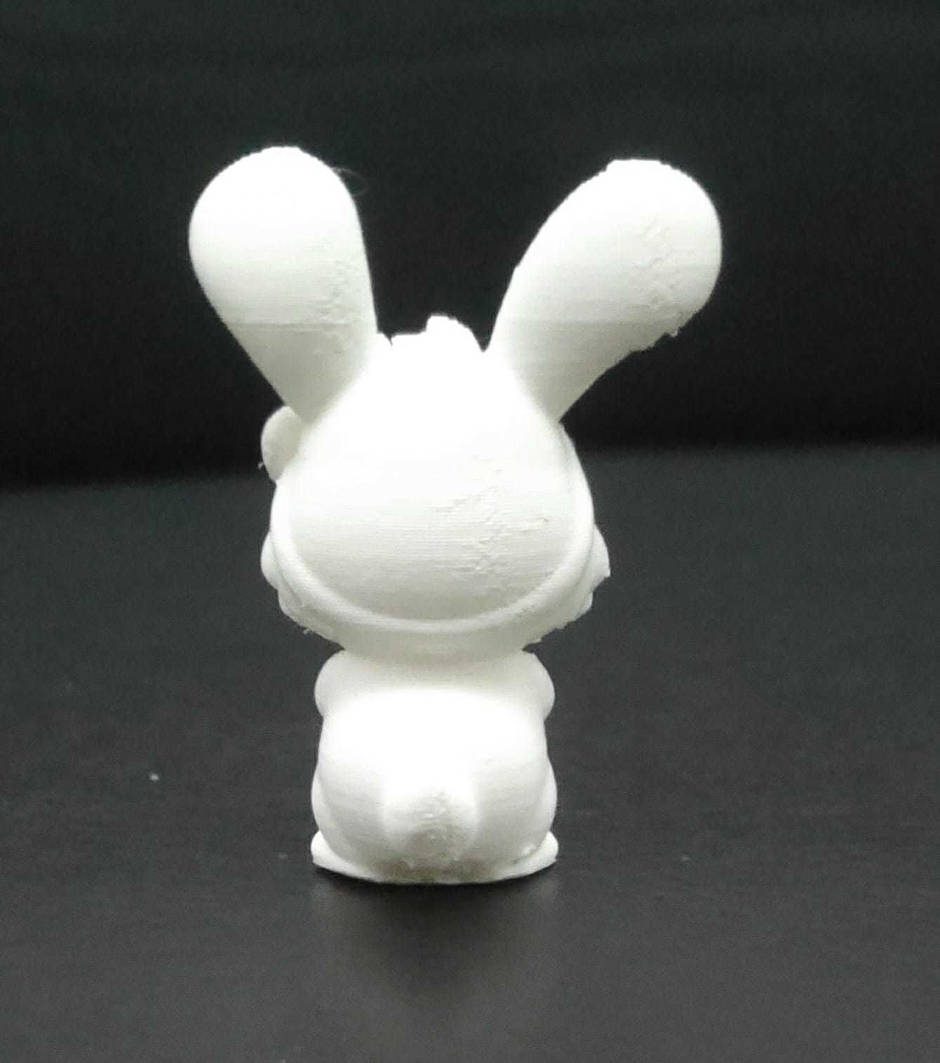 Bunny Hair Bow 3D print model_7