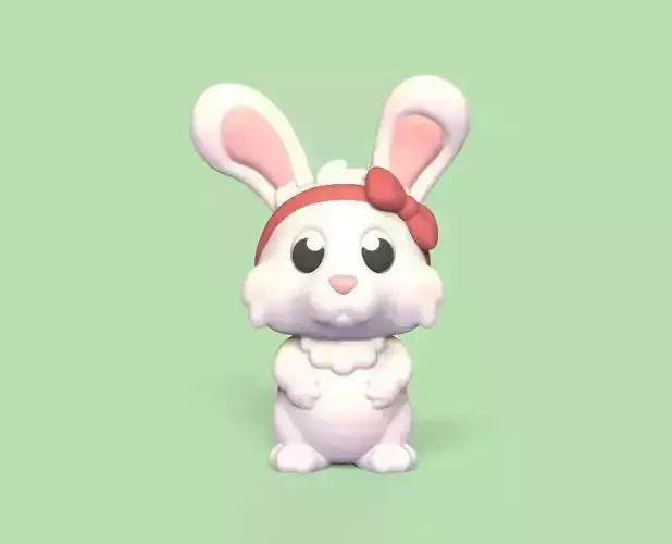 Bunny Hair Bow