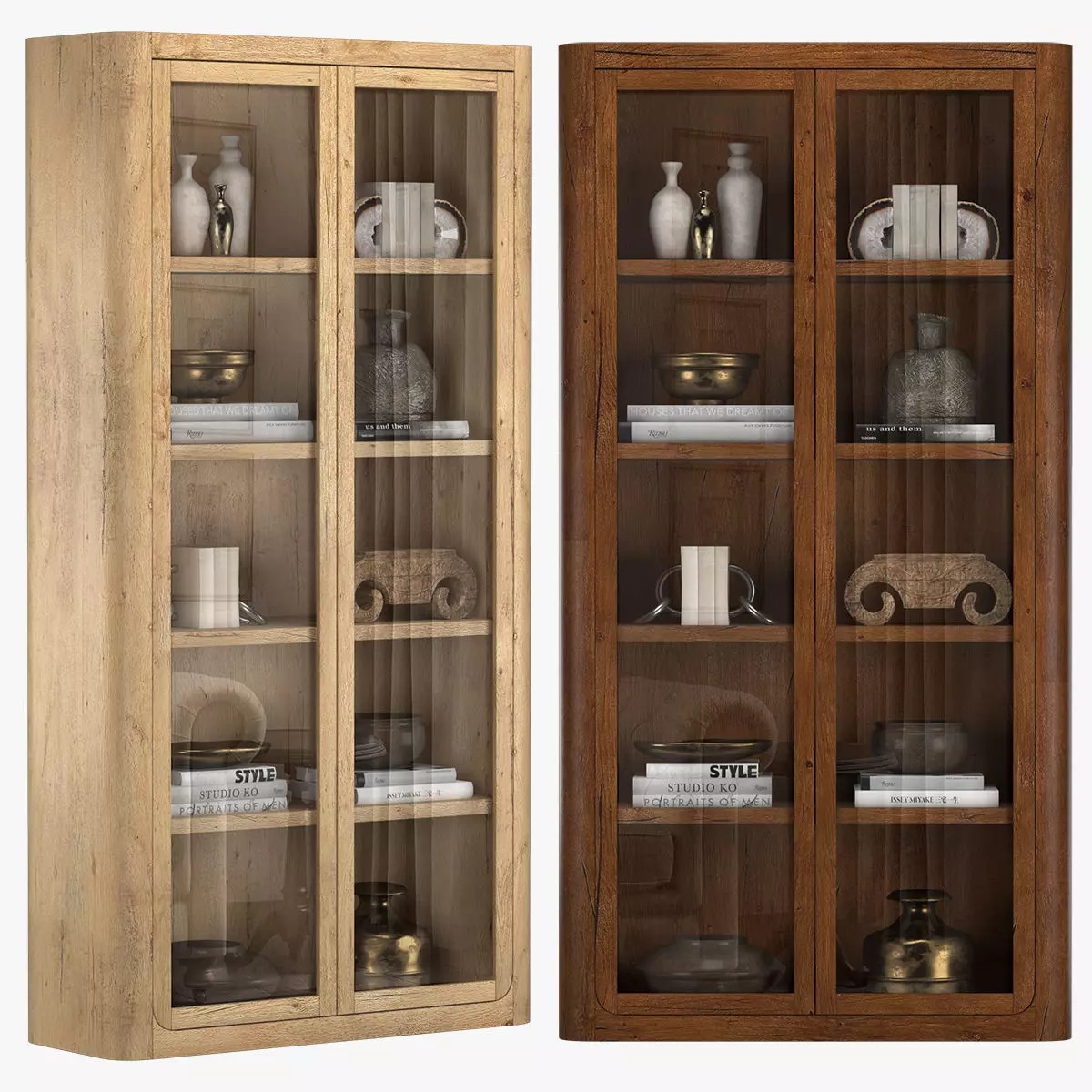 OSLO GLASS CABINET 3D model
