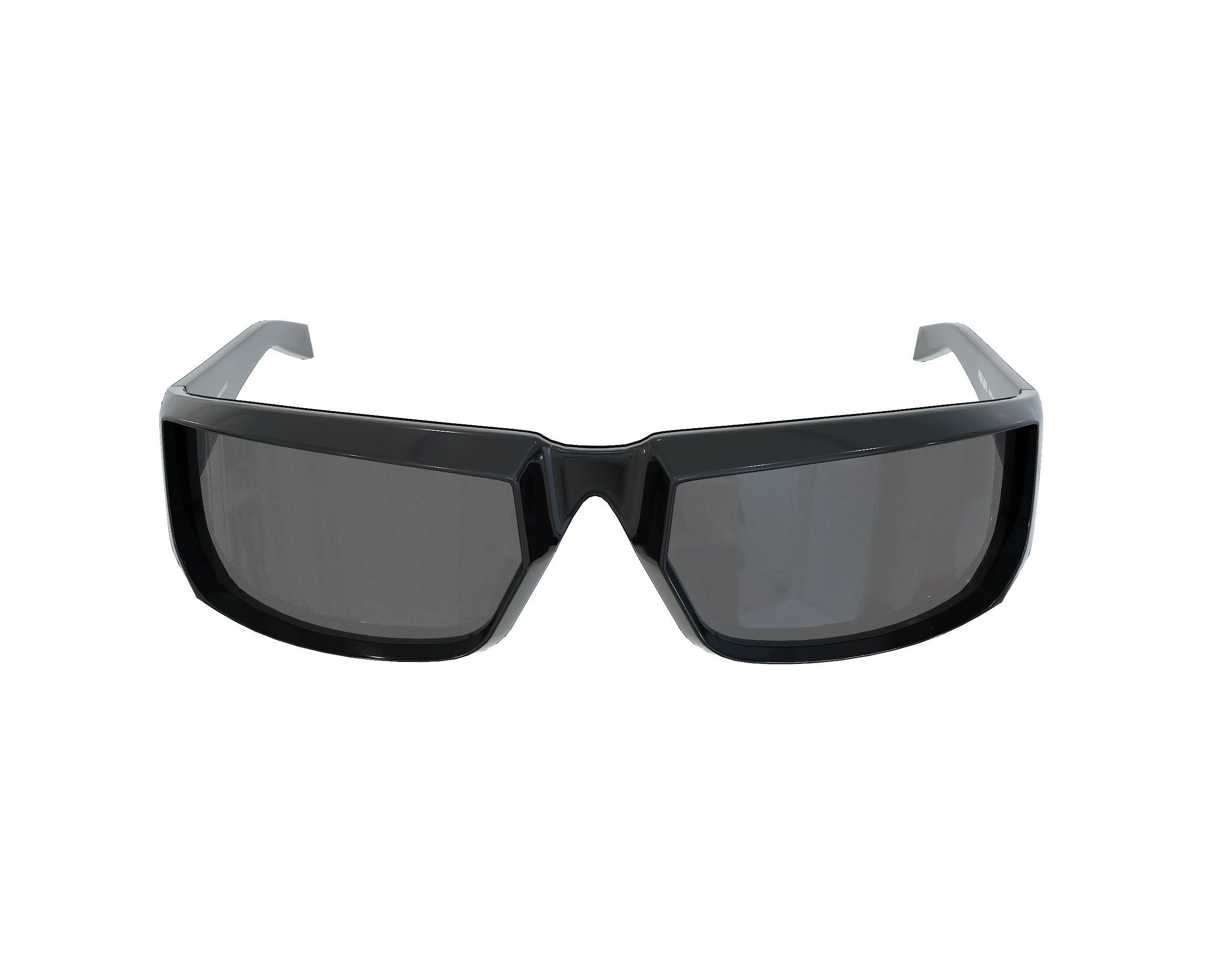 Prada Runway Sunglasses Low-poly 3D model_5