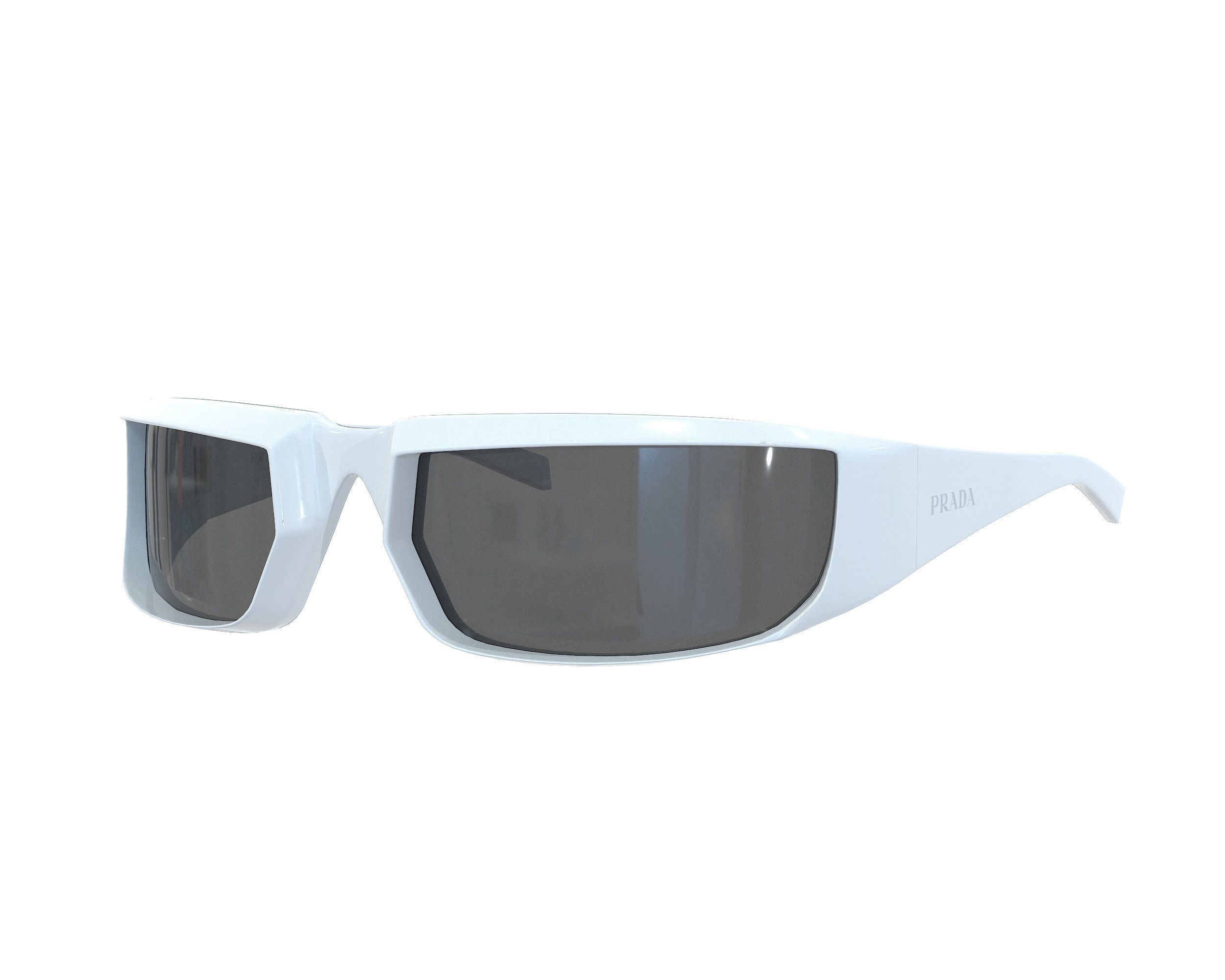 Prada Runway Sunglasses Low-poly 3D model_4