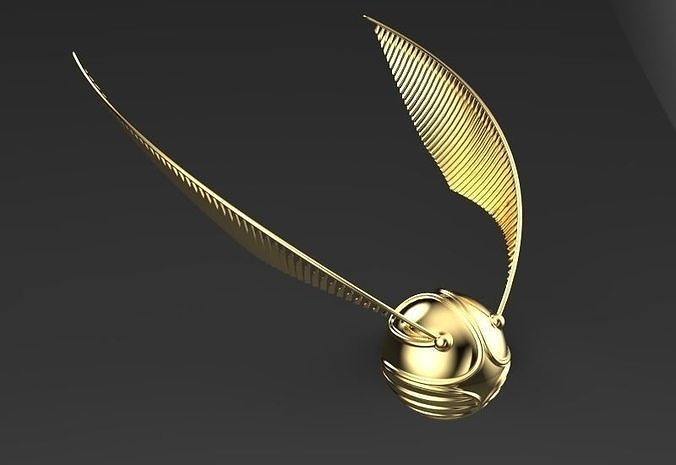 Harry Potter Golden Snitch 3D model