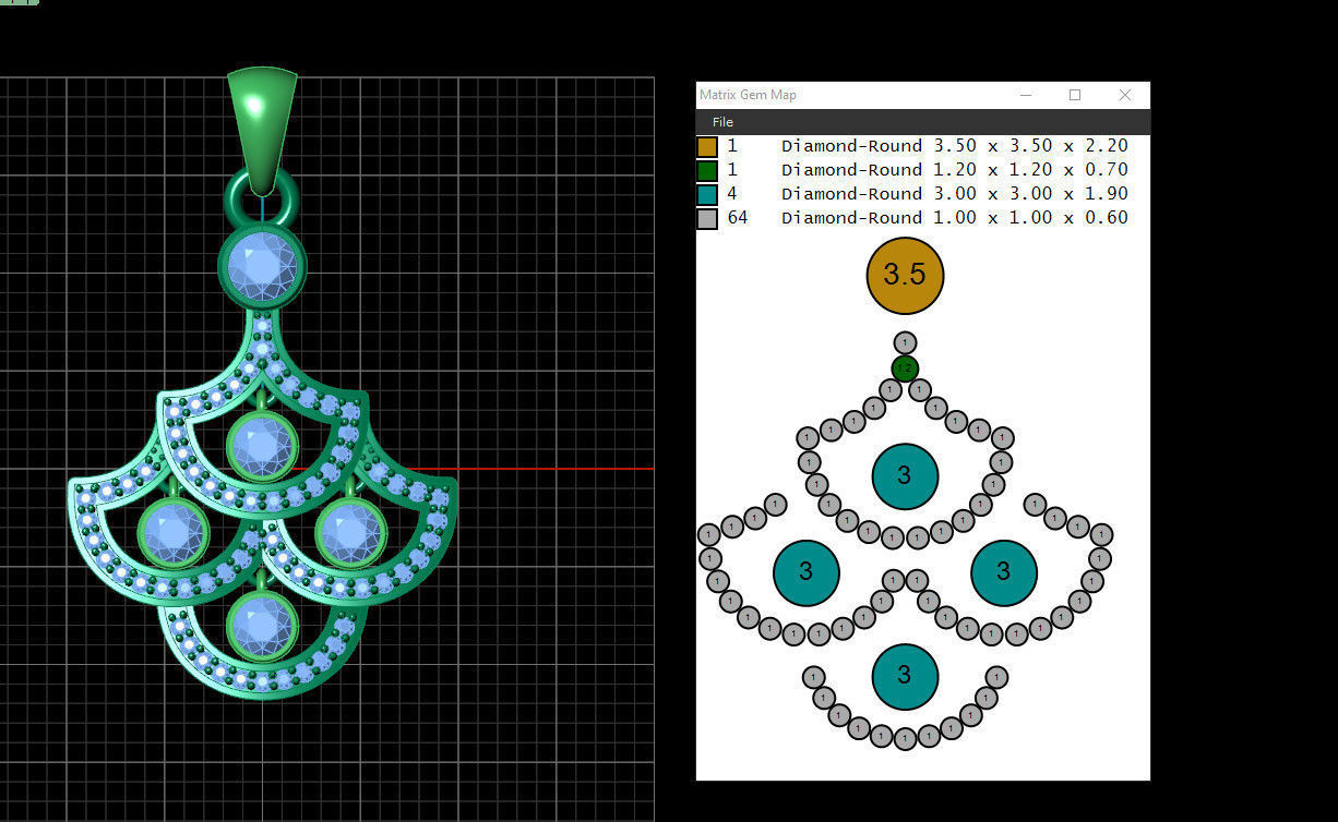 Pendant 11  3D model_1