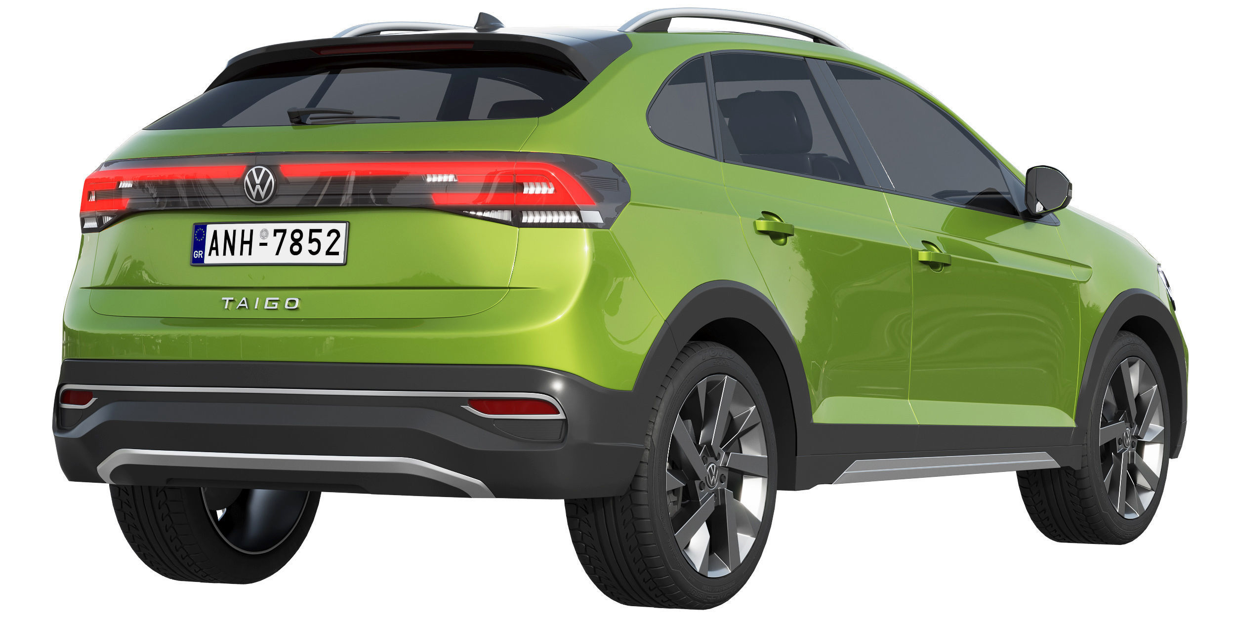 Volkswagen Taigo 2022 3D model_3
