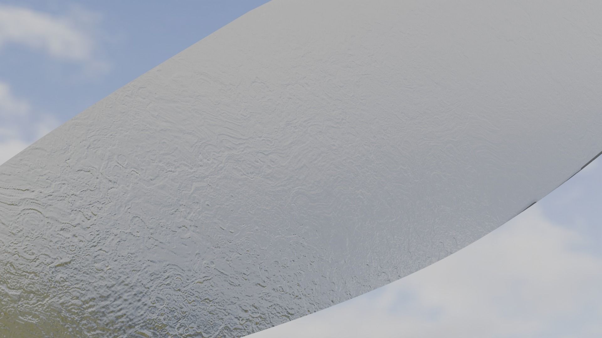 Tourist knife Hunting knife with textures and UVs 3D model_6