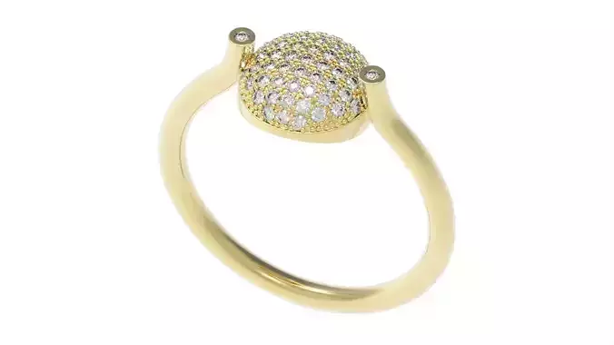 Diamond Eye Ring All Size